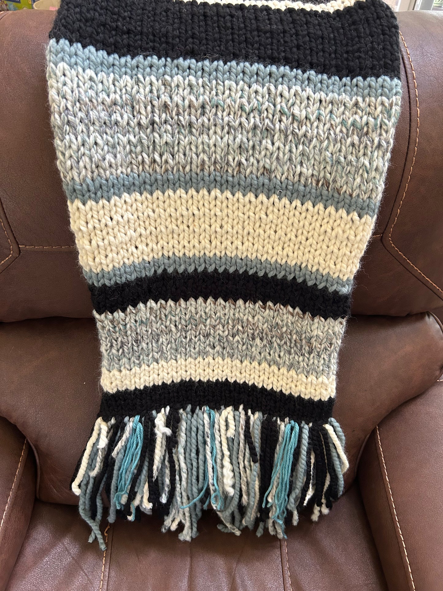 Striped shawl