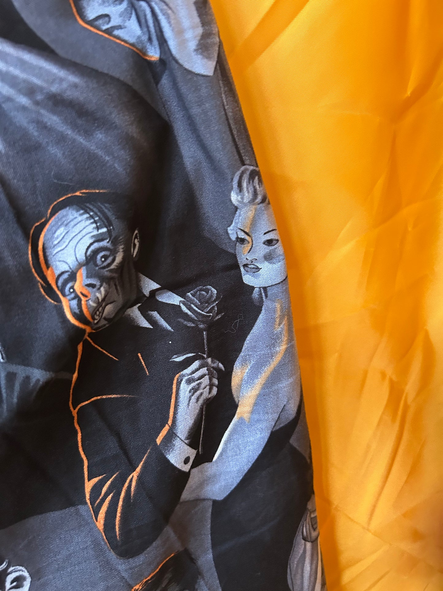 Retro Monster Pin up skirt