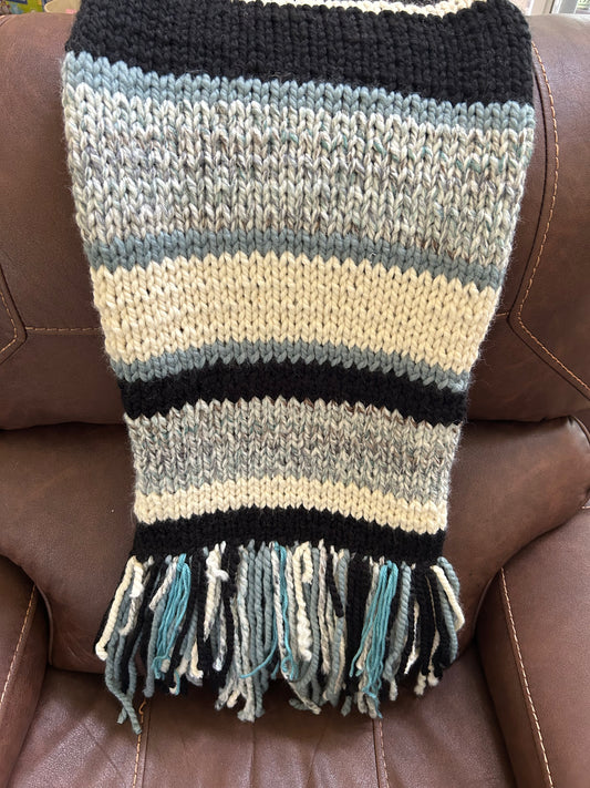 Striped shawl