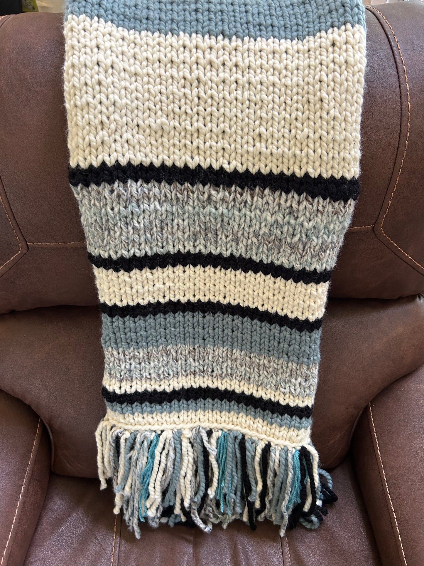 Striped shawl